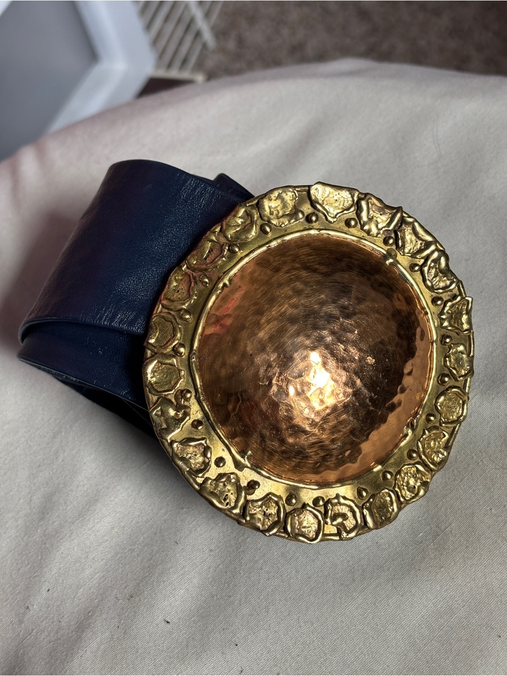 Totally Rad Luciano 1980s Belt with Statement Buckle